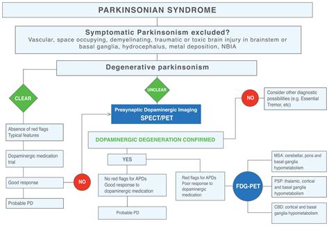labs for parkinson workup